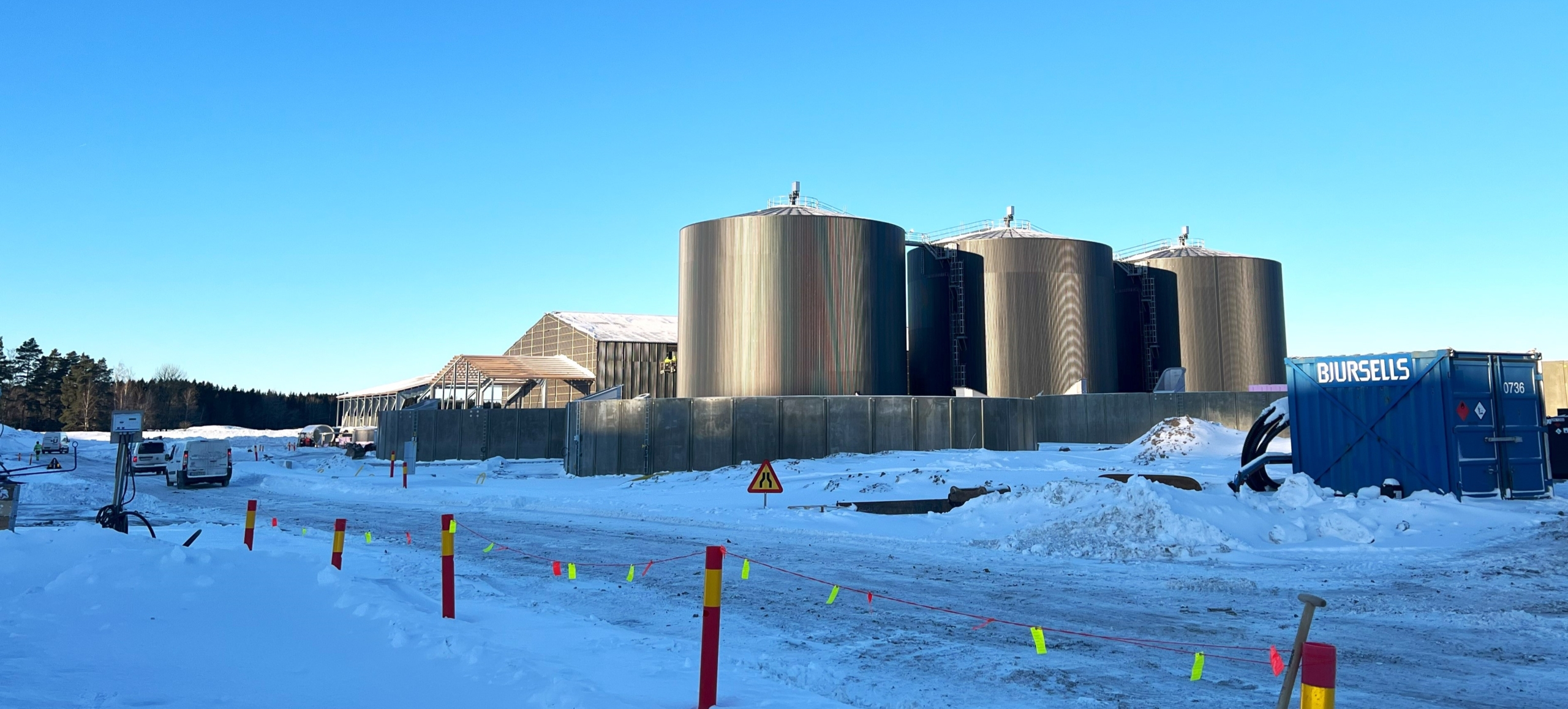 Biogasanläggningen i Götene