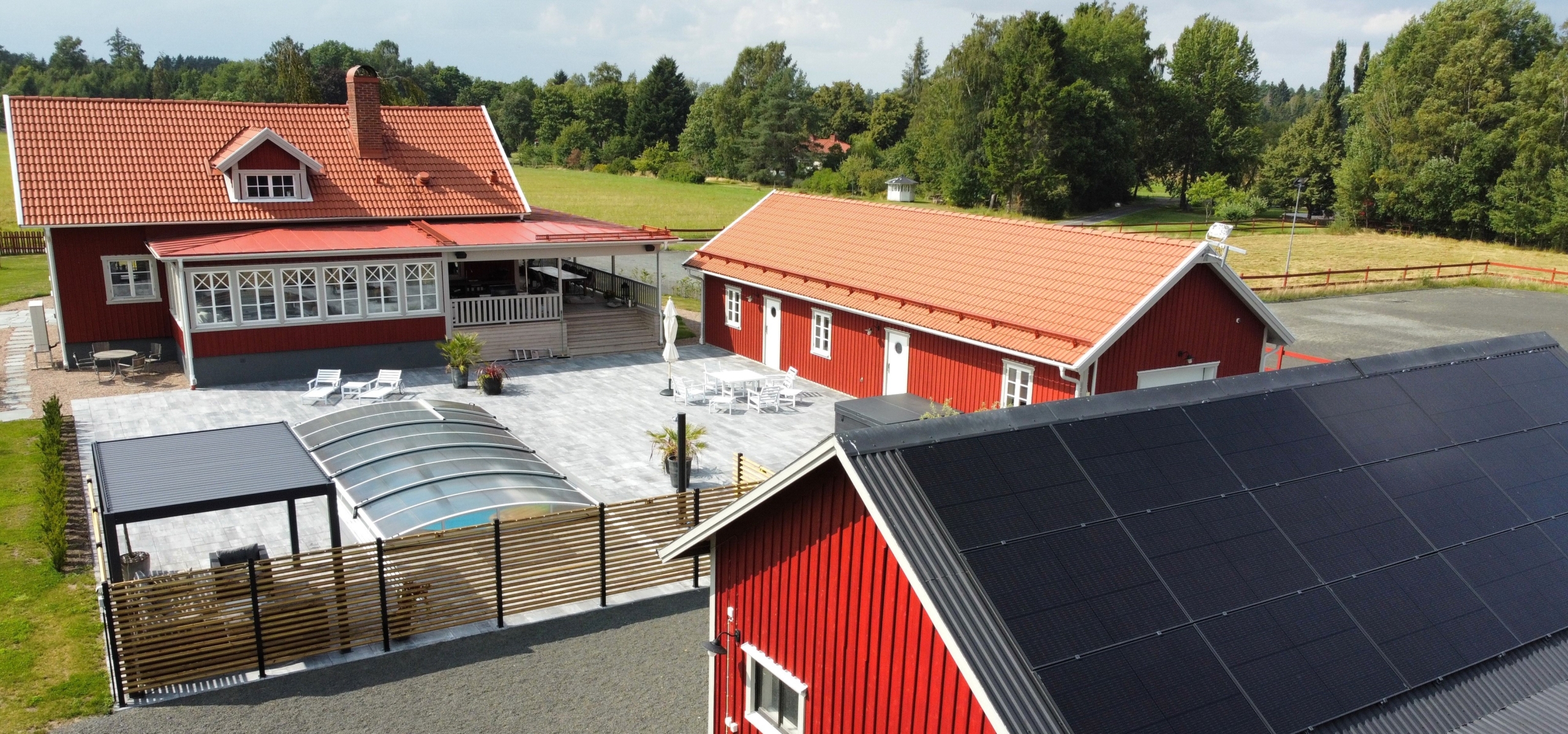 Björkelund - where solar energy is put to great use