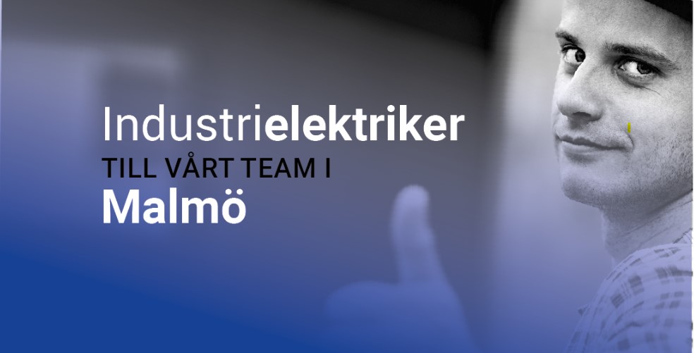 Industrial electrician for our team in Malmö.