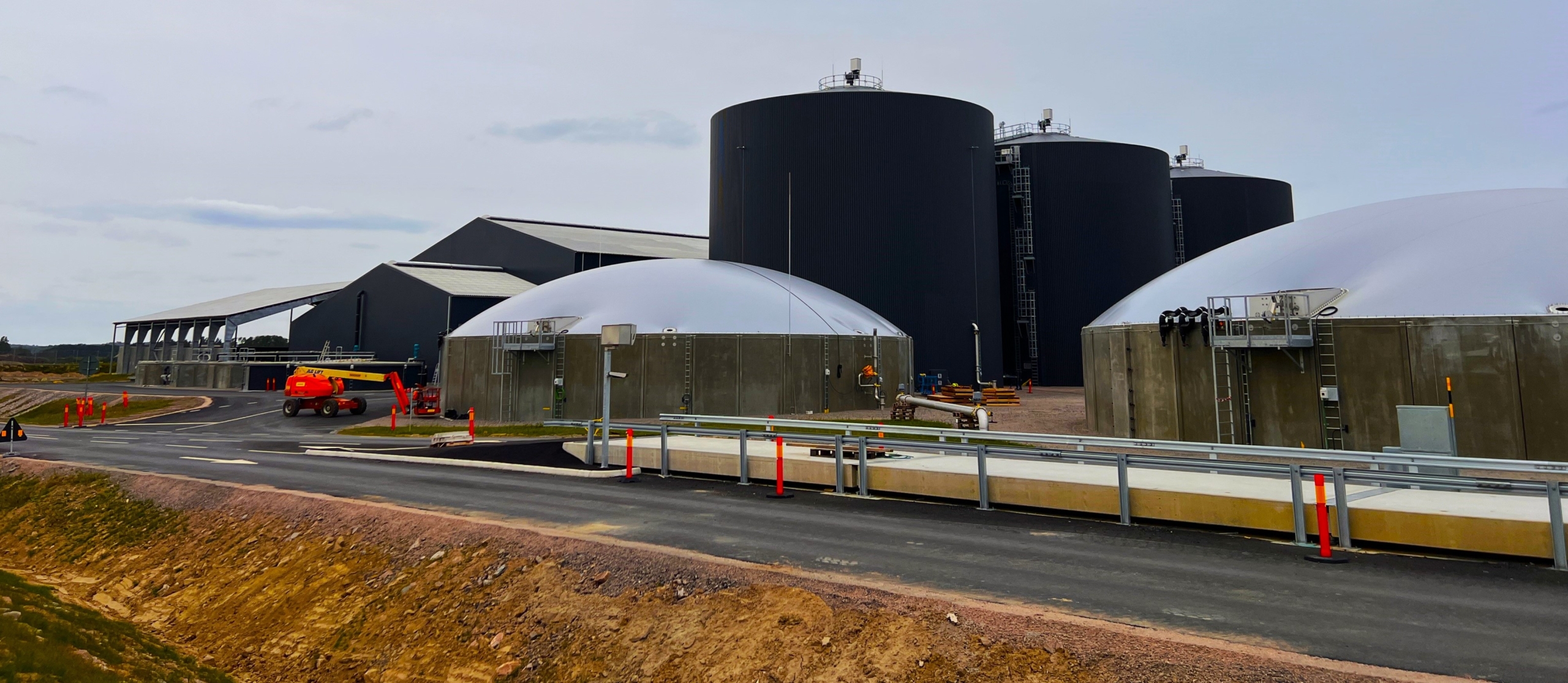 The biogas plant in Götene