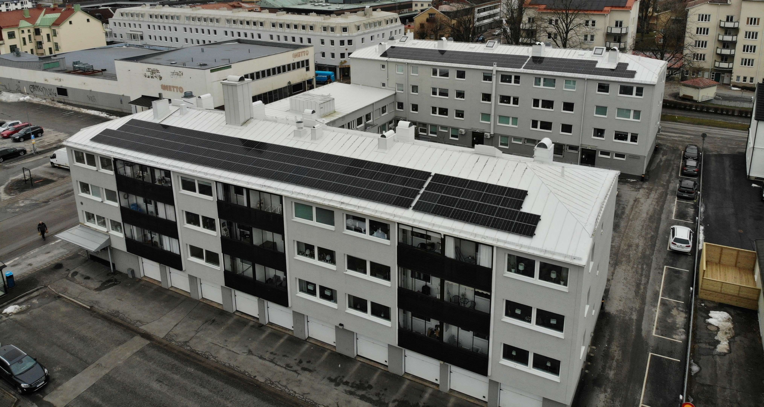 Solar energy for BRF Glasmästeren